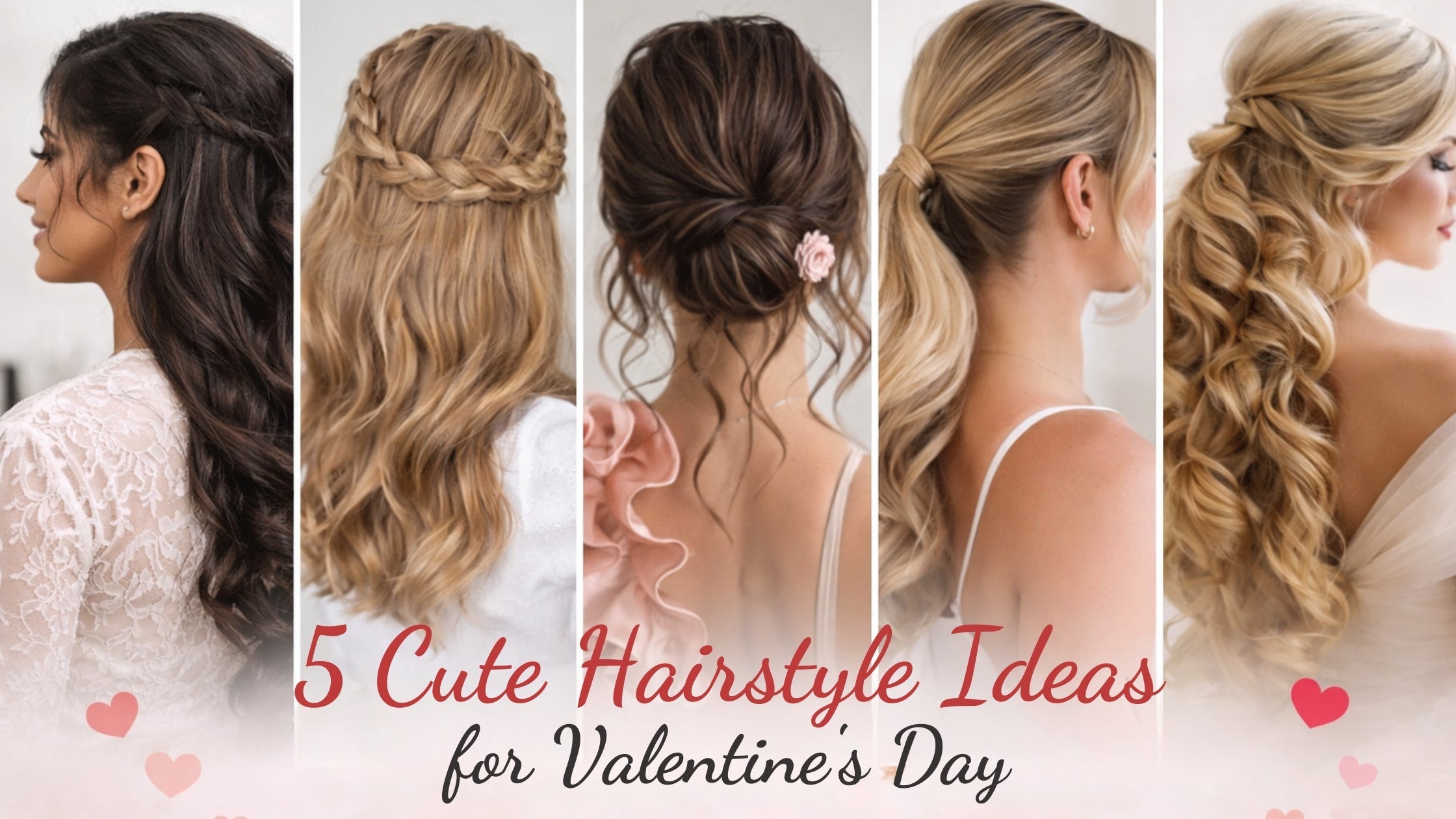 5 Cute Hairstyles with Hair Extensions for Valentine's Day 2026