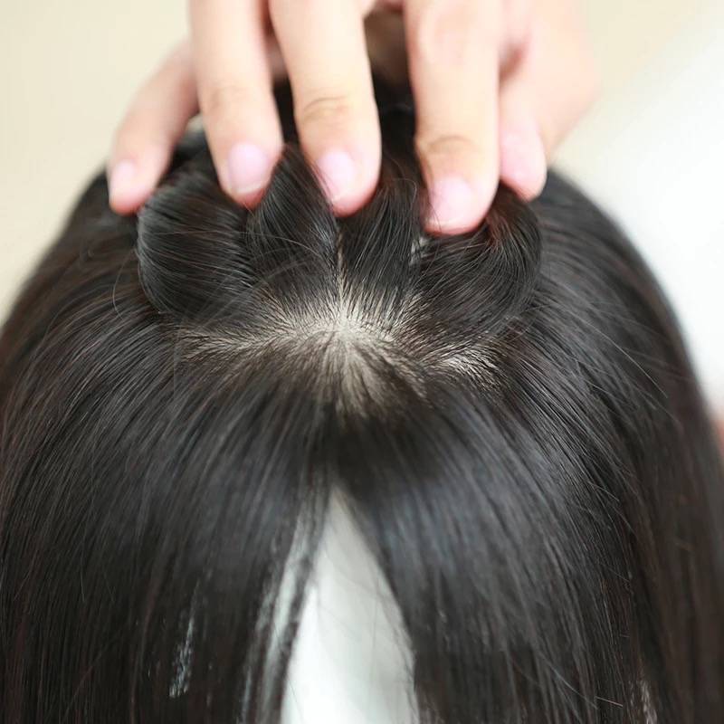 Ash balyage 1.5*5 silk topper