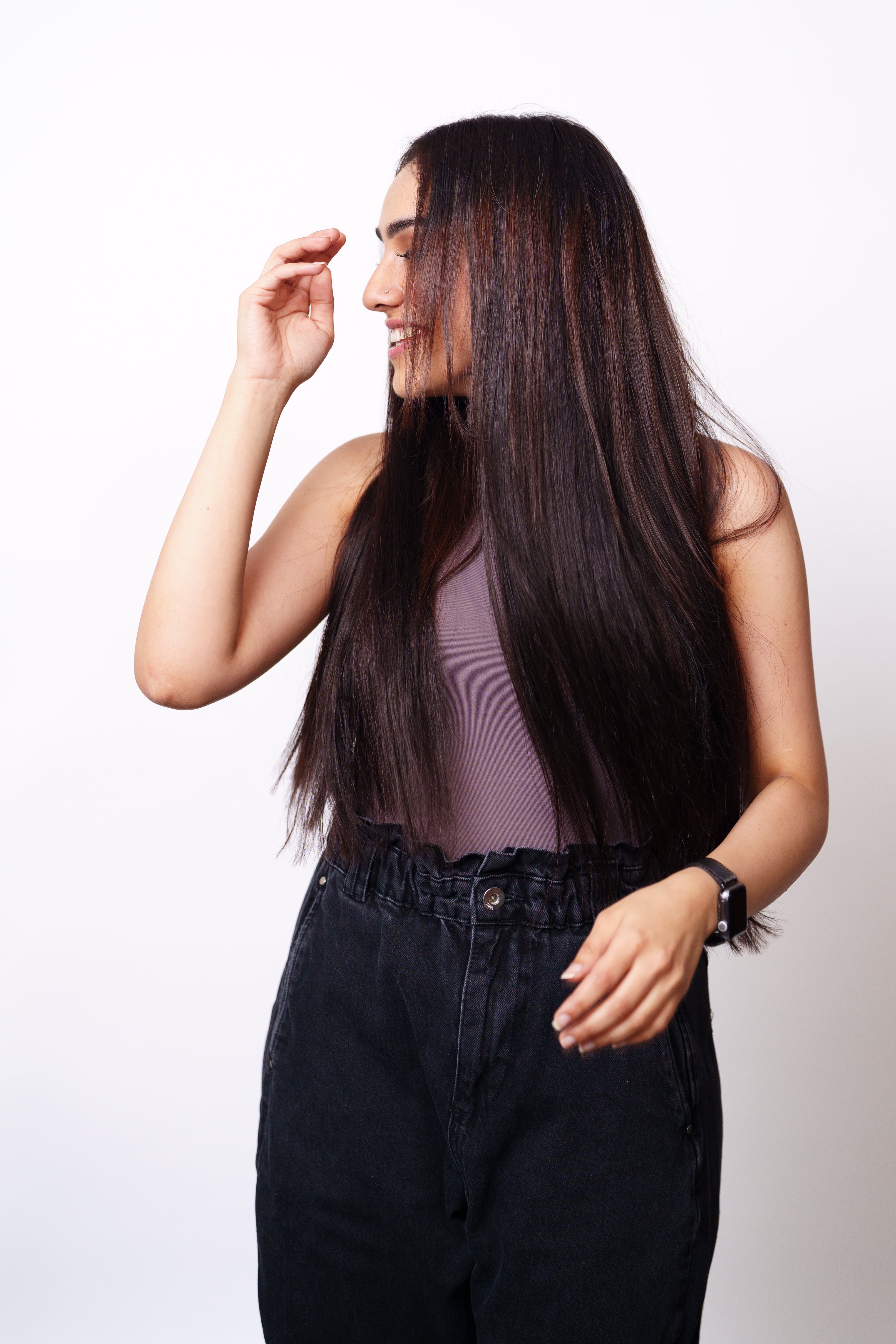 Classic 3 set Clip in Hair Extension Straight