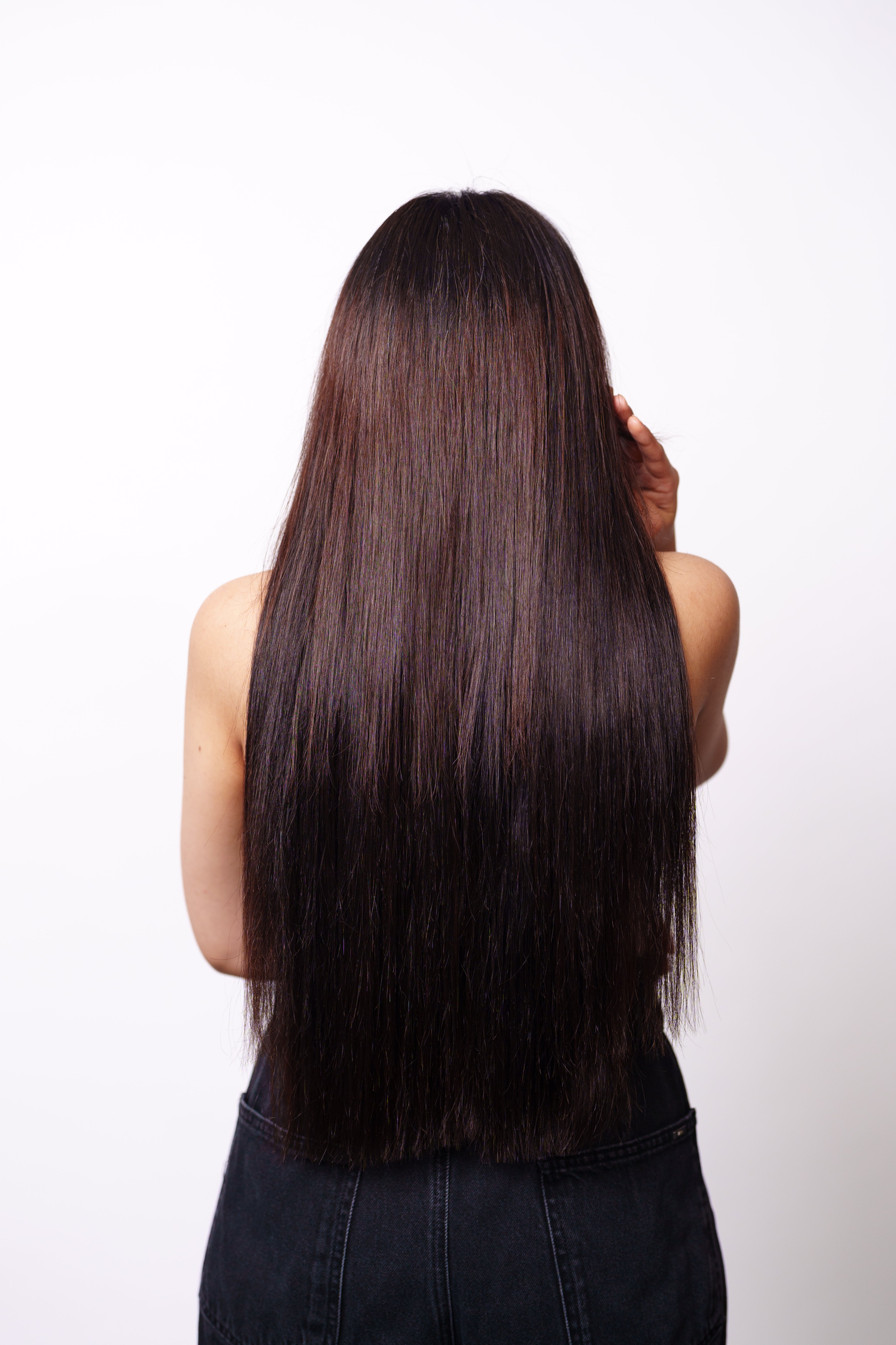 Classic 3 set Clip in Hair Extension Straight