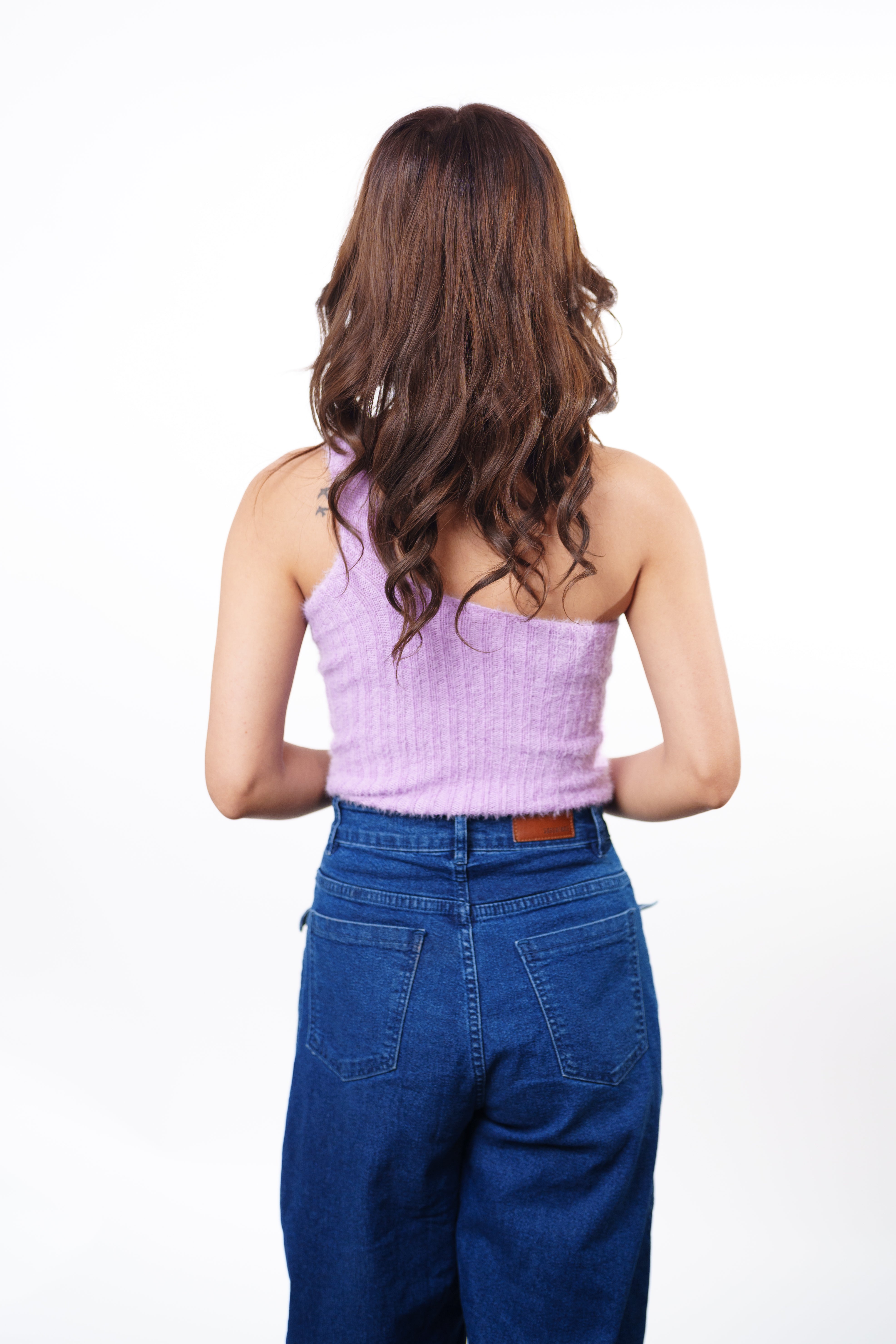 Invisible V Shape Wavy Hair Extension