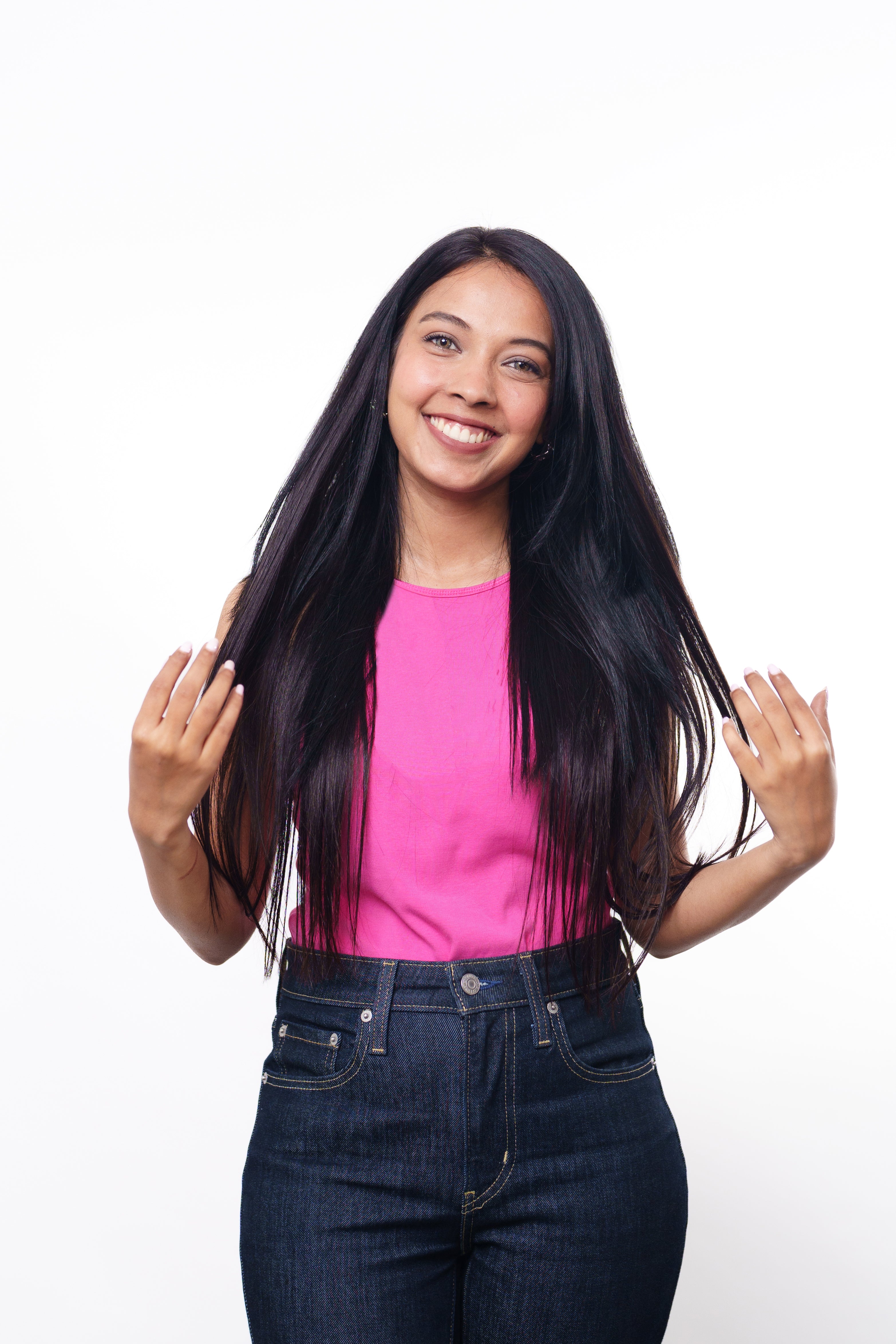 Classic 10 set Clip-in Hair Extension Straight