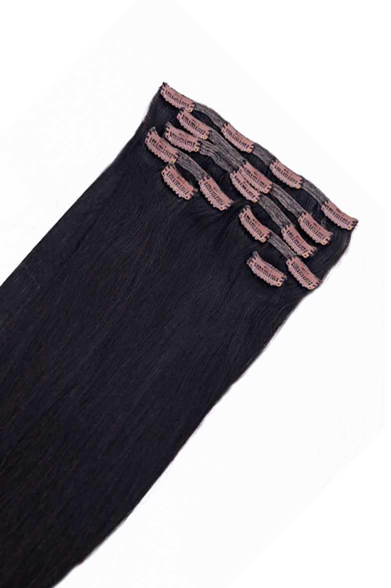 Classic 7 set Clip in Hair Extension Straight