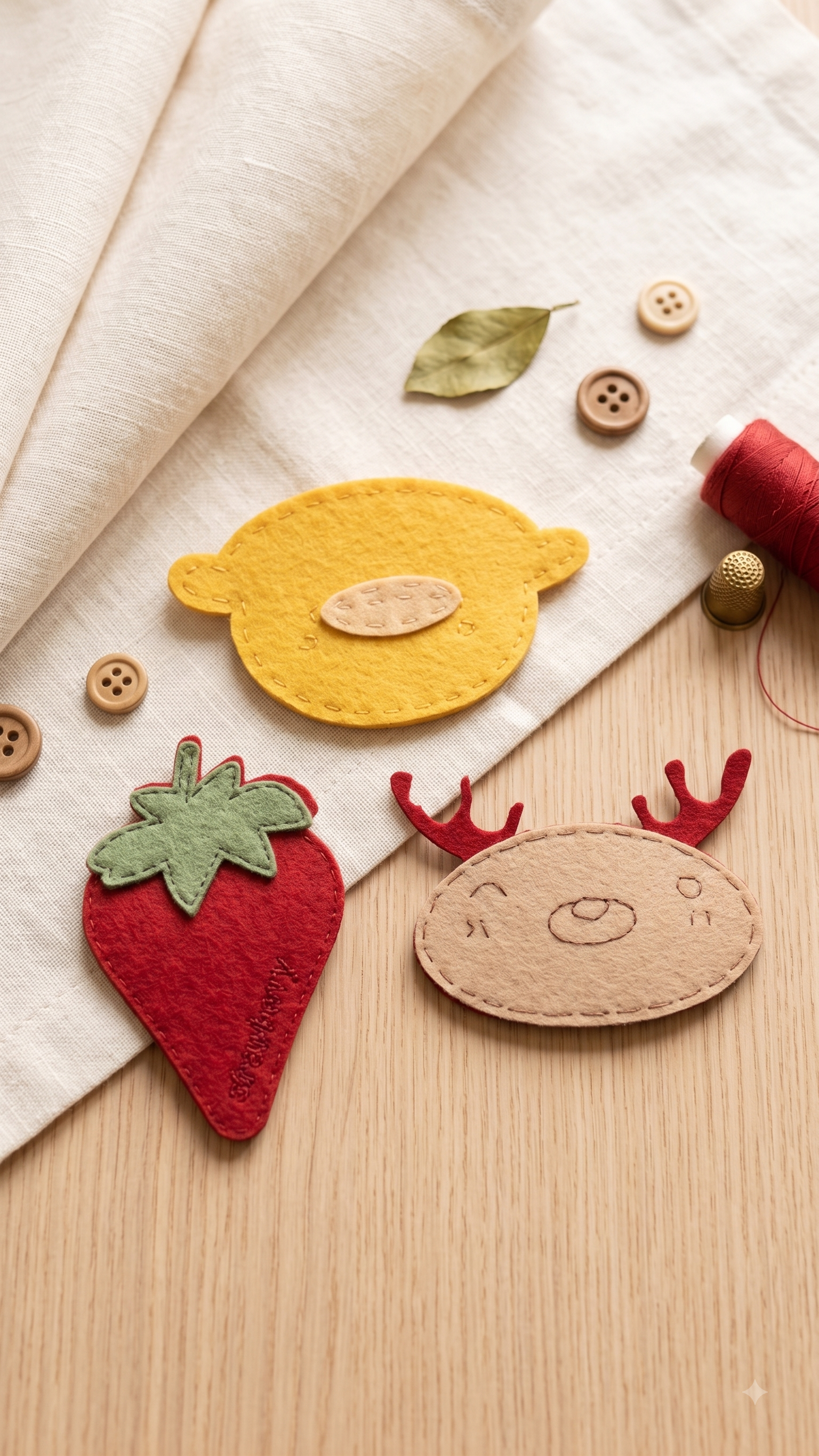 Tiny Tales Felt Hair Clips