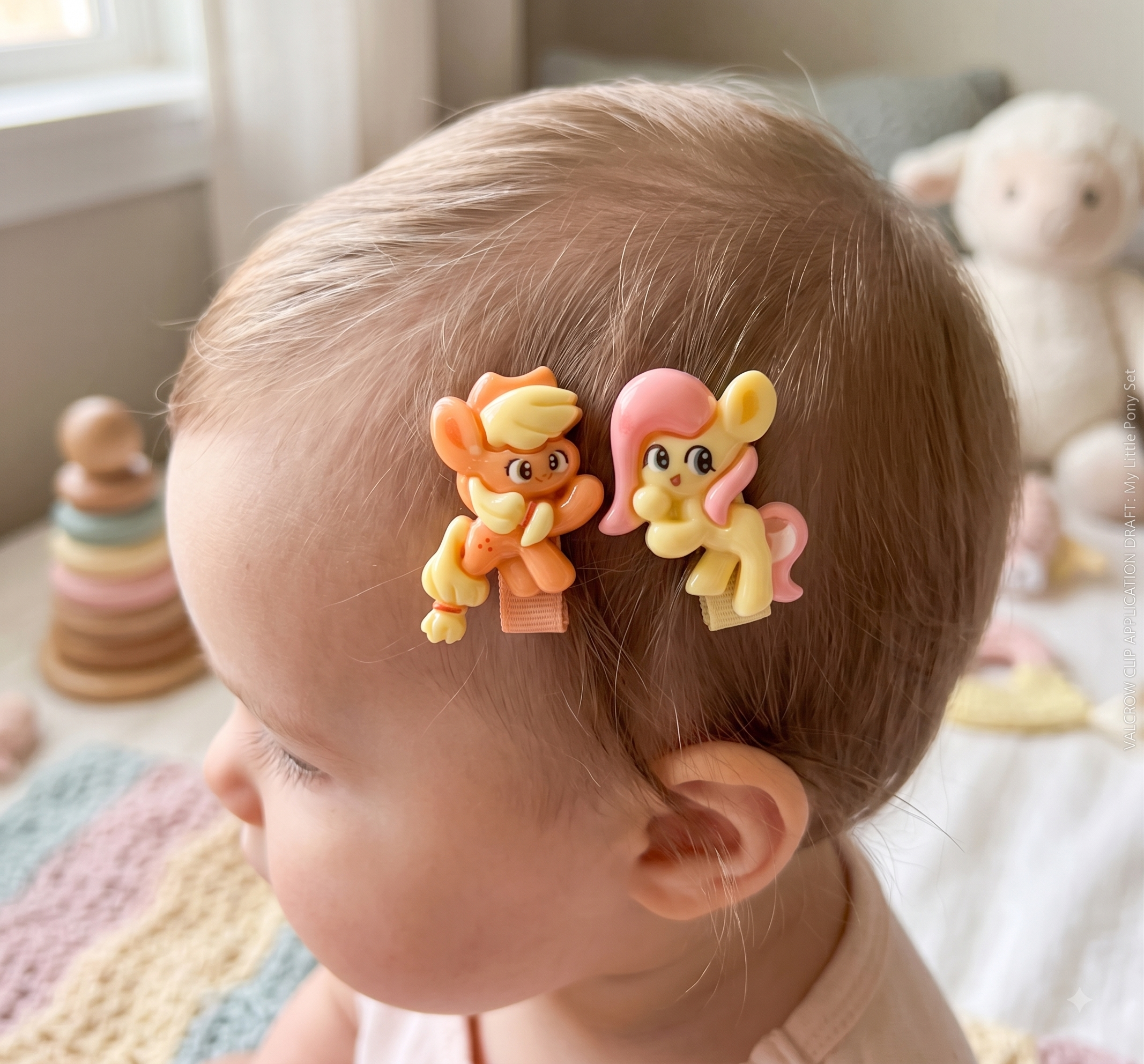Pony Pop Hair Clips