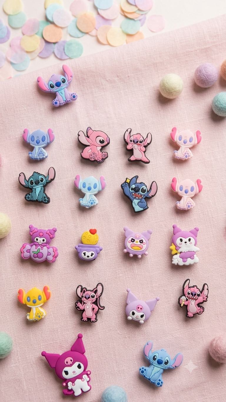 Cosmic Cuties Hair Clips | Pack of Assorted Baby Hair Clips for Baby Girls by Dolcy