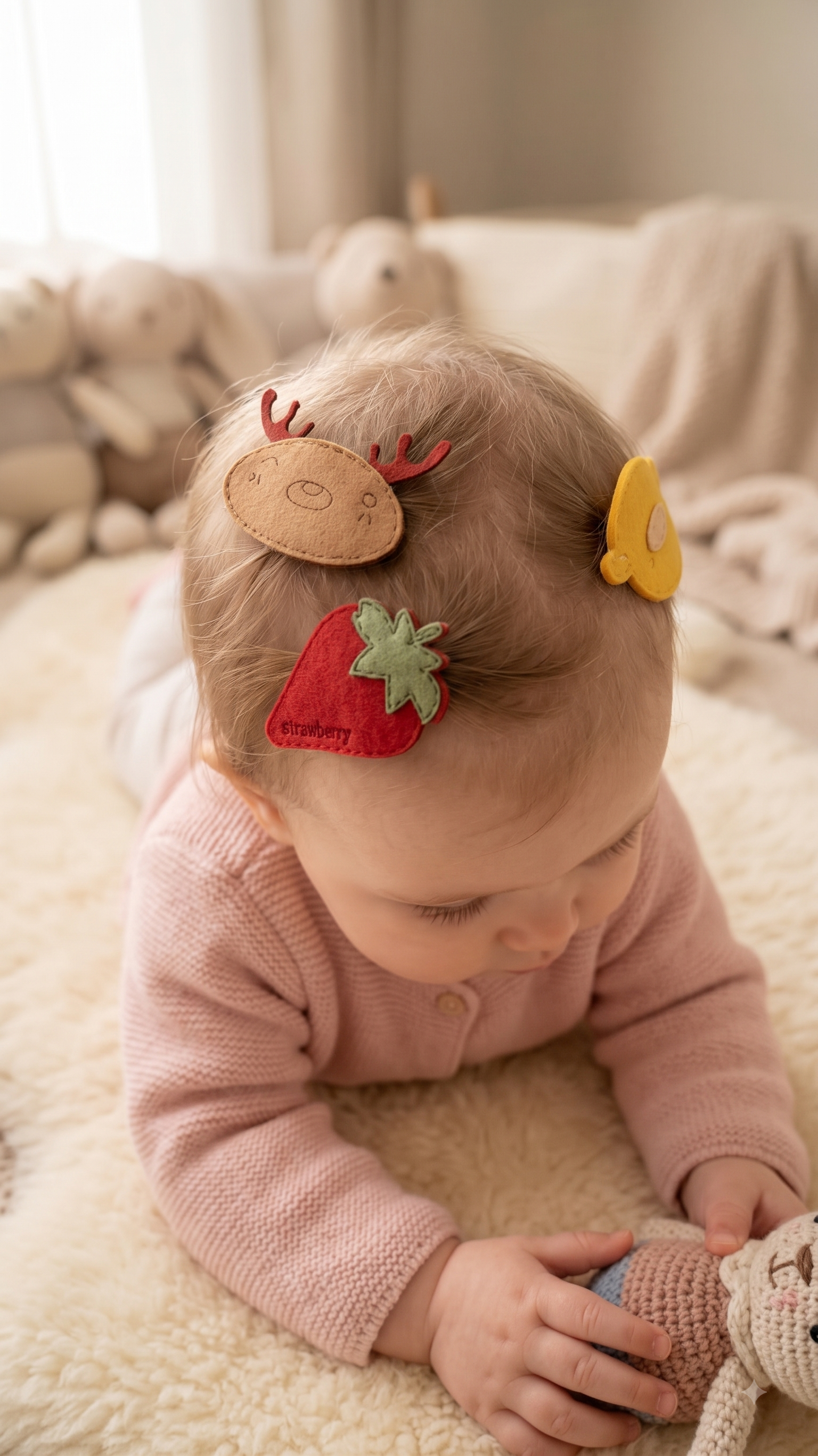 Tiny Tales Felt Hair Clips