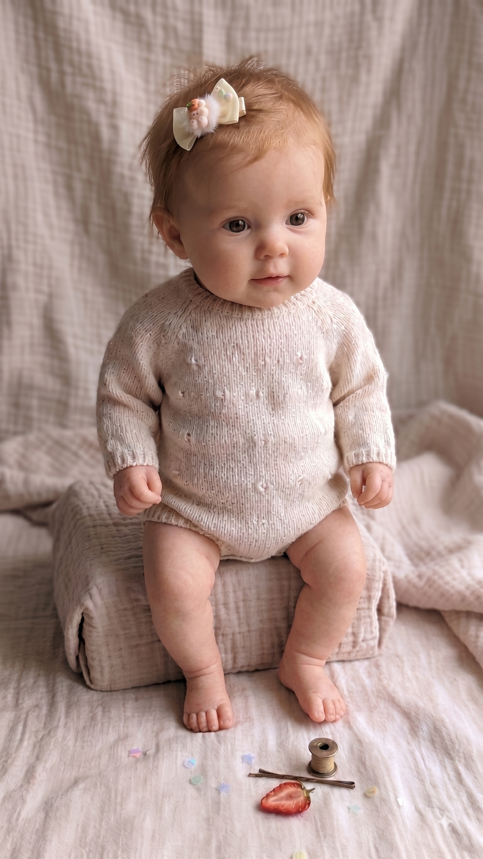 Pastel Whimsy Baby Hair Bow