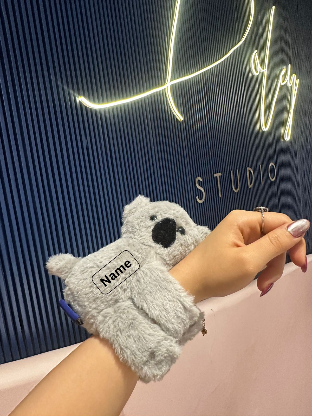 Customized Teddy Hair Clip – add your name and make it uniquely yours