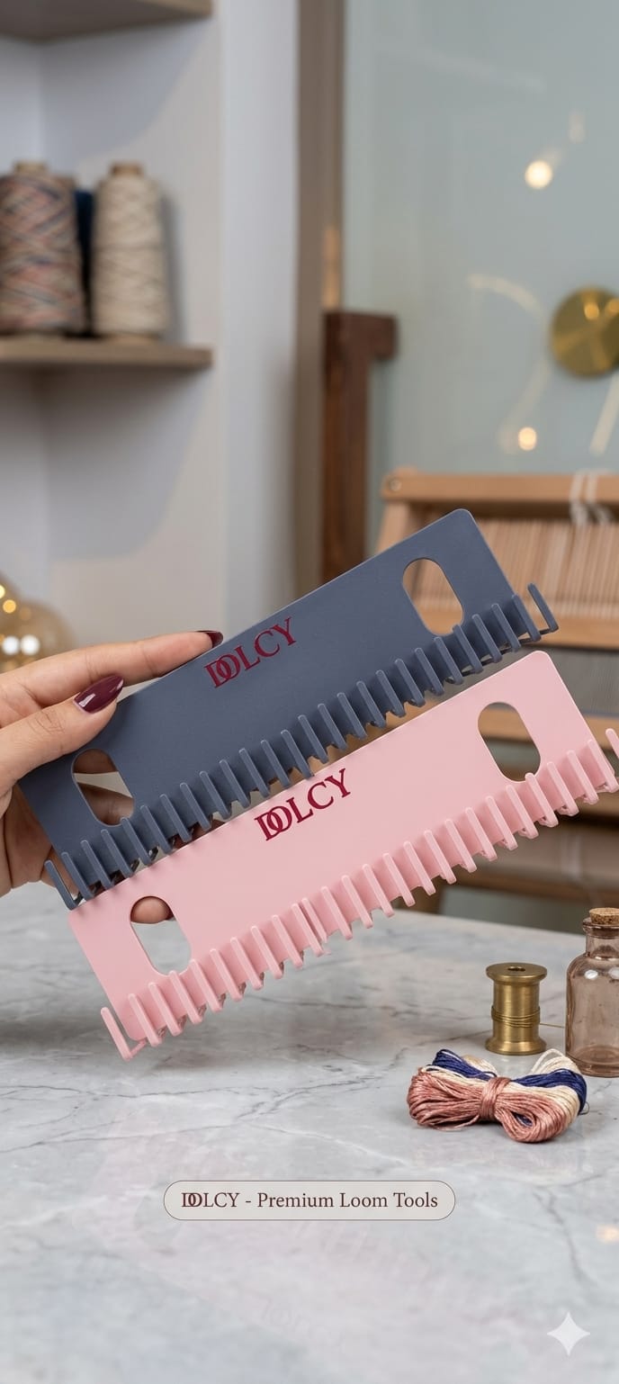 DOLCY Wall-Mounted Hair Extension Holder with Dual Suction Hooks | Tangle-Free Hair Extension & Wig Organizer