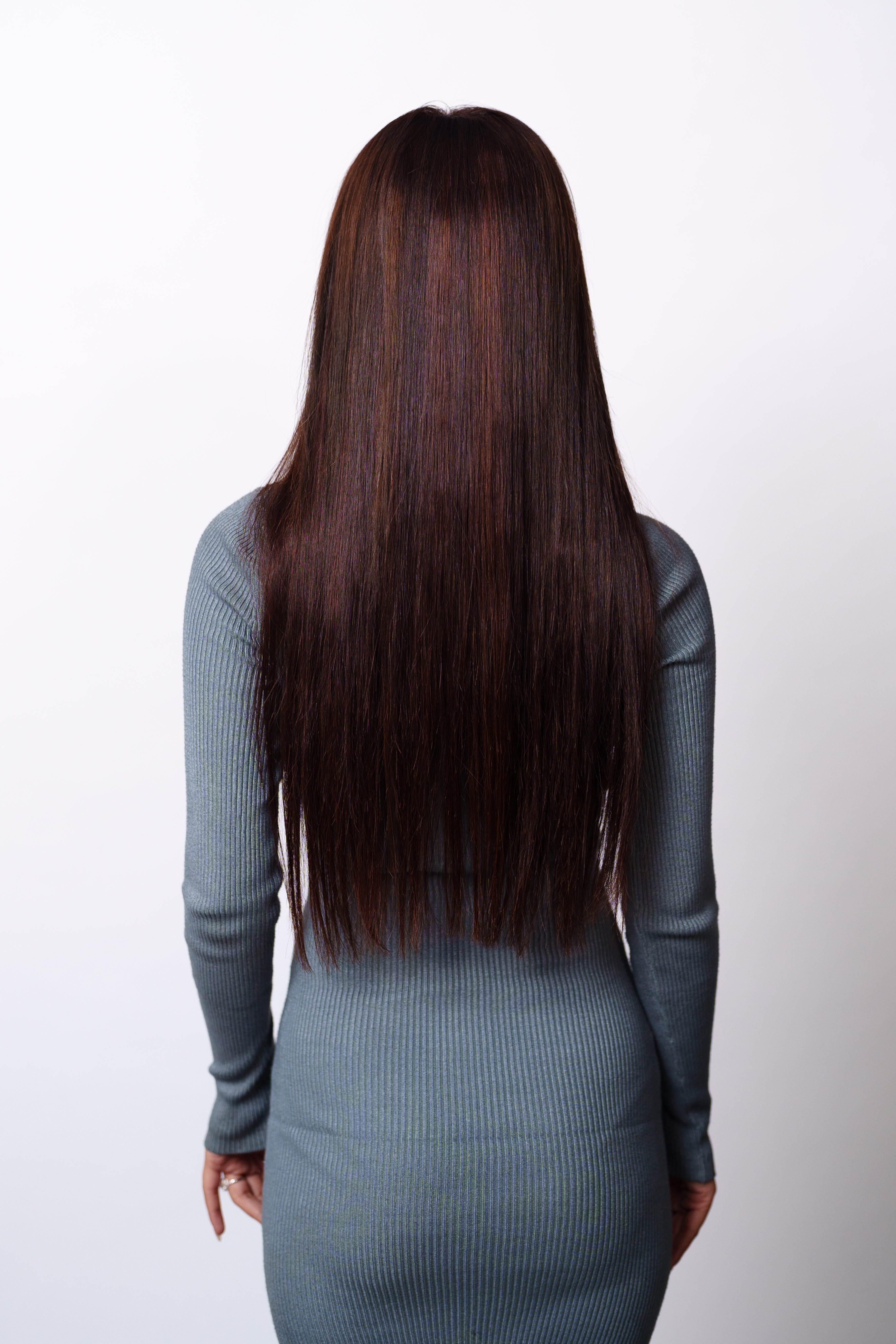 dolcy sleek straight hair extension natural look