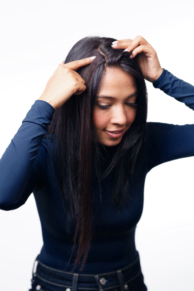 clip hair patch India Dolcy