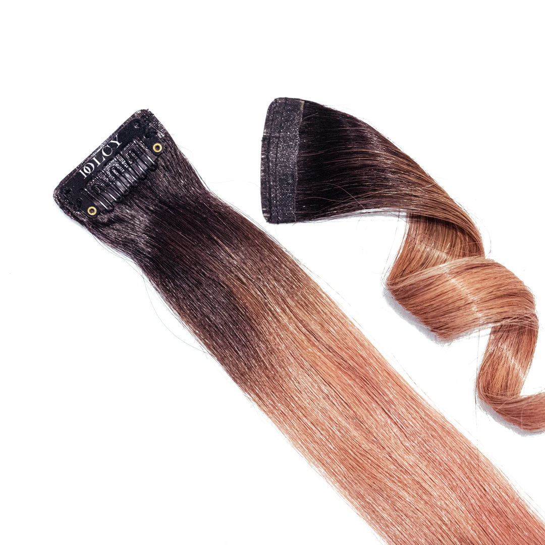 colorful fantasy hair extension strands India