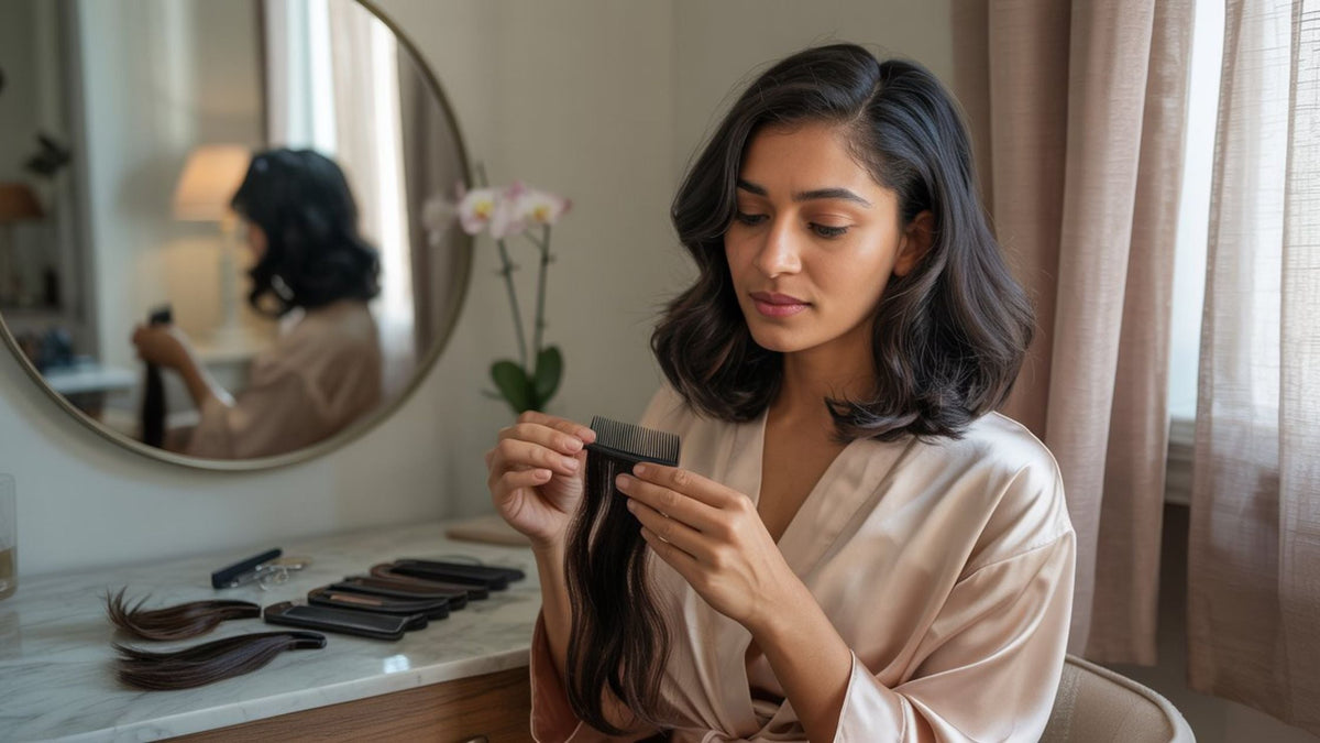 How to Apply Clip-In Hair Extensions at Home Step-by-Step