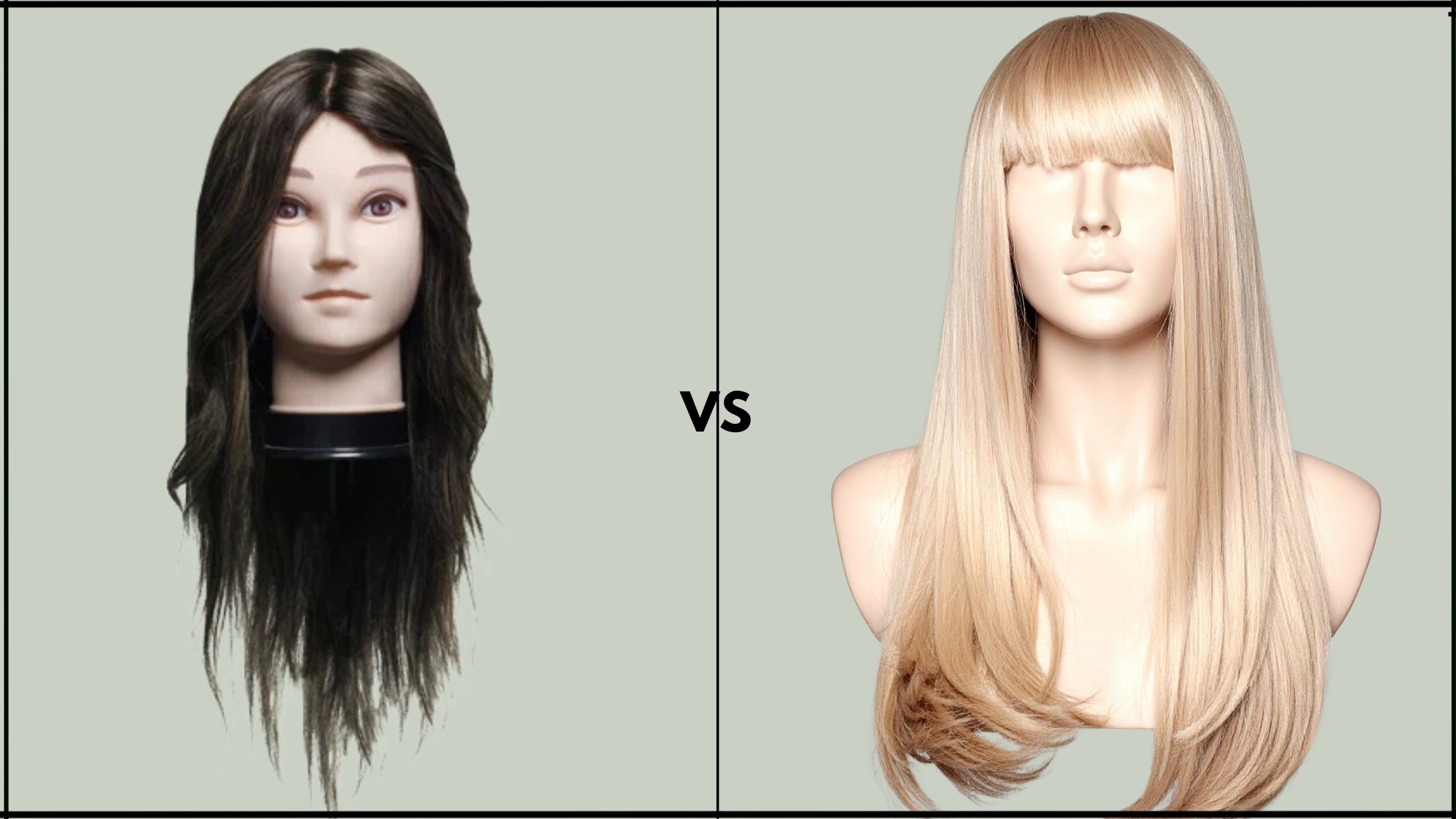 Real vs Synthetic Hair Wigs