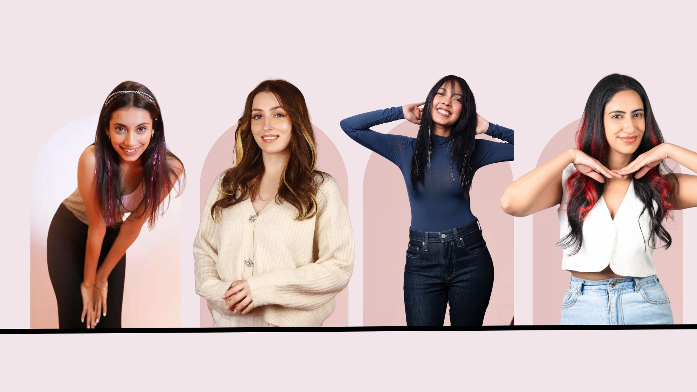 Top 10 Hair Tinsels & Hair Streaks Ideas to Try in 2026