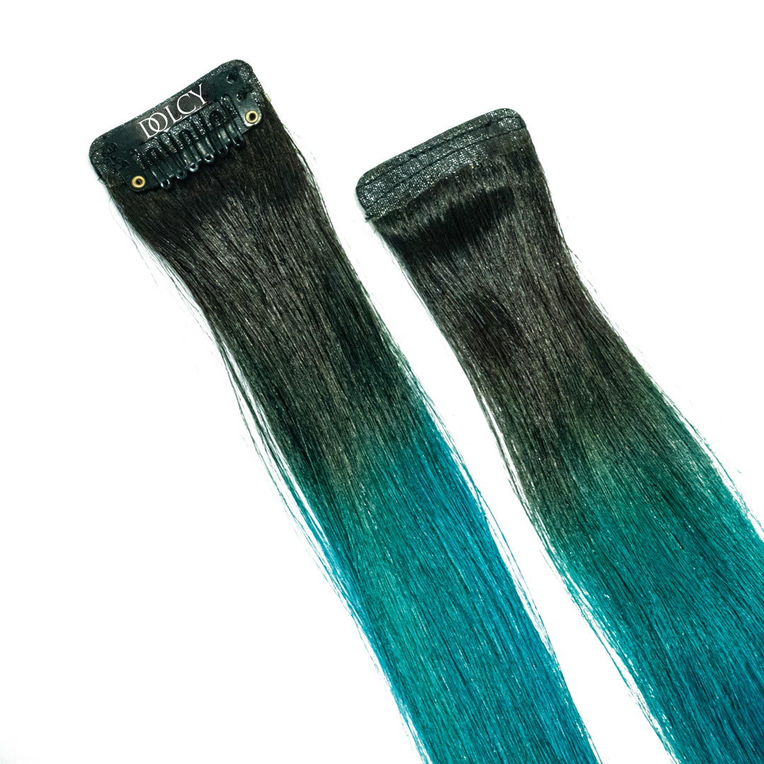Tiffany Clip in Hair Streaks
