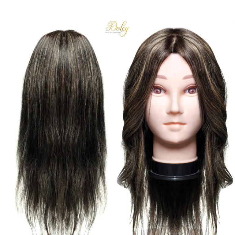 Ash Highlight Silk Wig