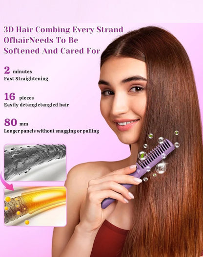 Dolcy Portable Mini Hair Straightener Comb