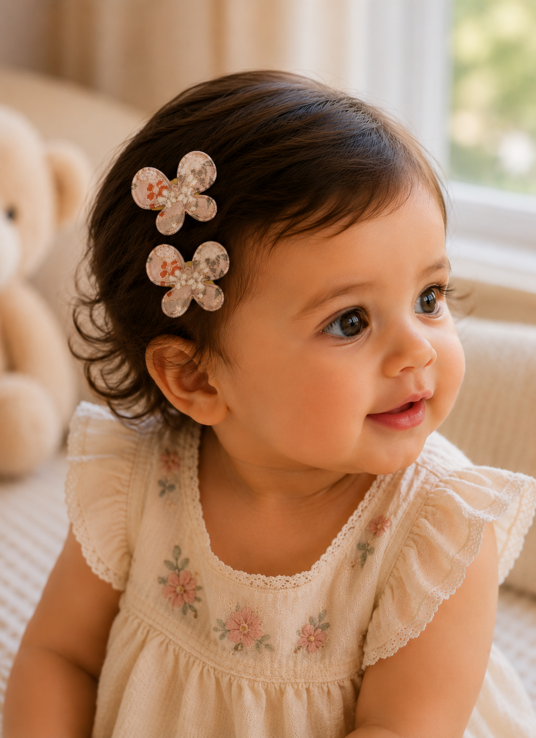 Butterfly Bloom Hair Clips