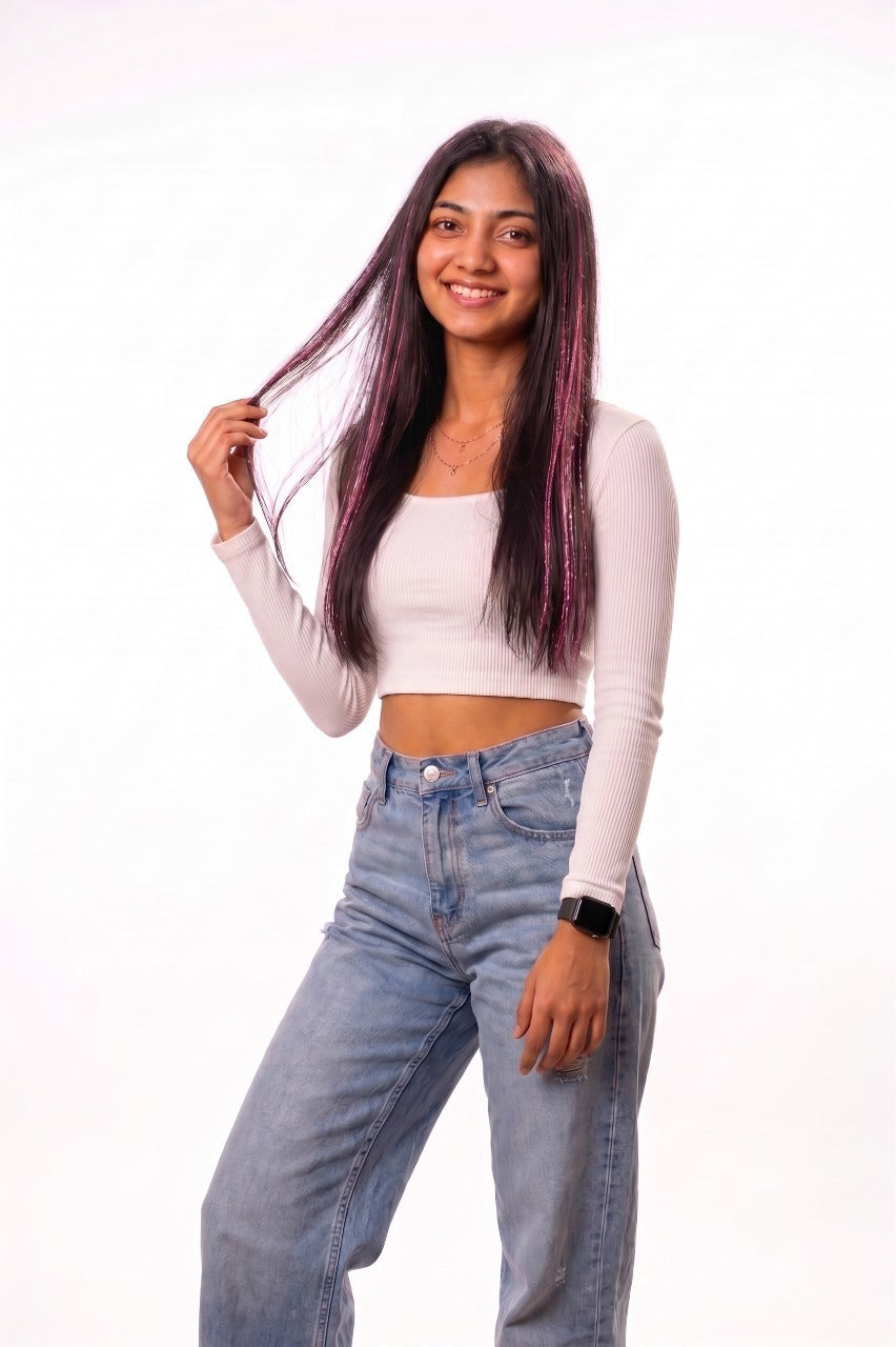 DOLCY Glitter Hair Tinsels