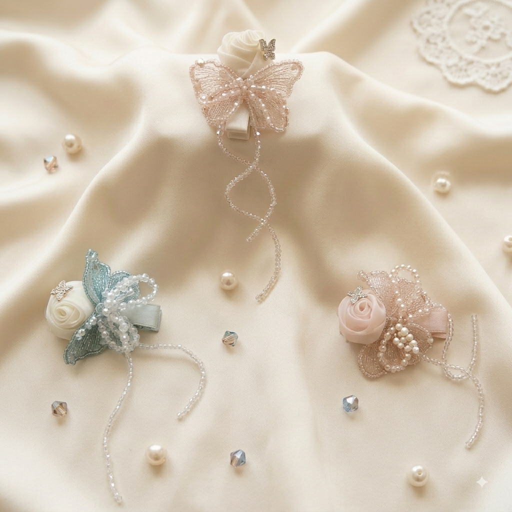 Fairy Bloom Hair Clips