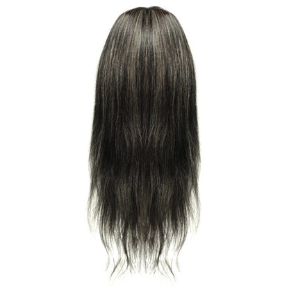 Ash Highlight Silk Wig