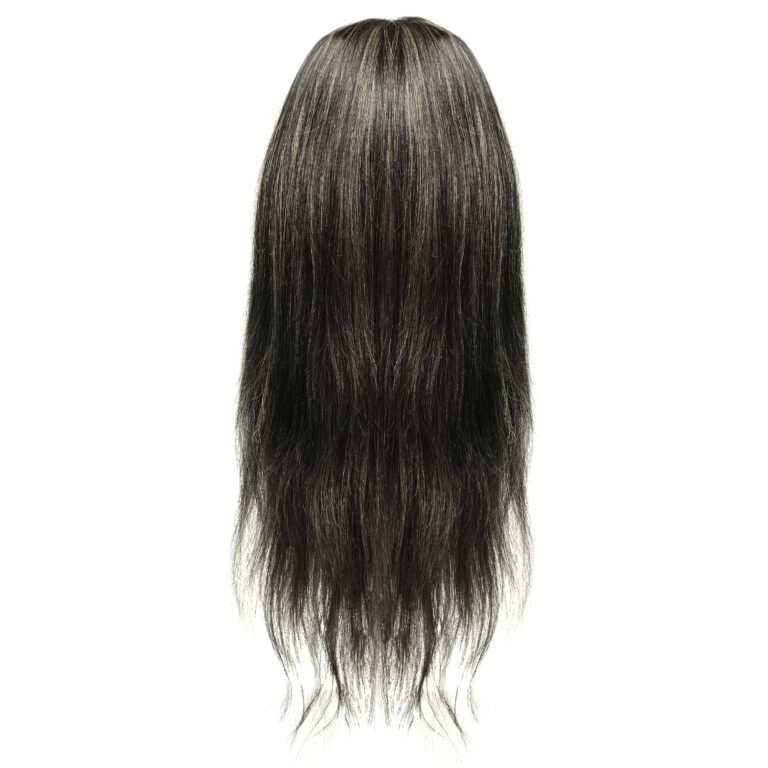 Ash Highlight Silk Hair Wig
