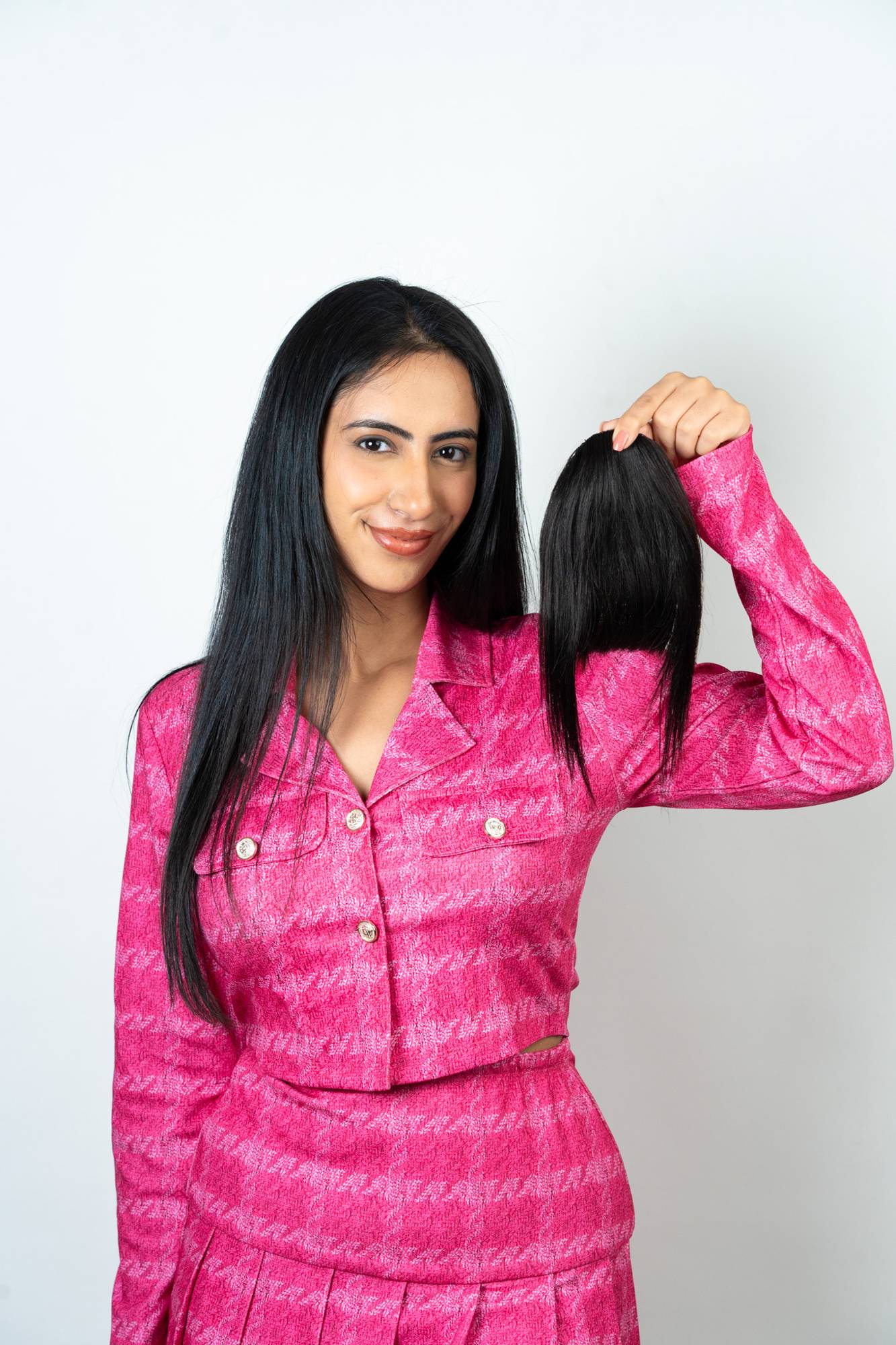 Lightweight Clip In Fringe Bangs Women